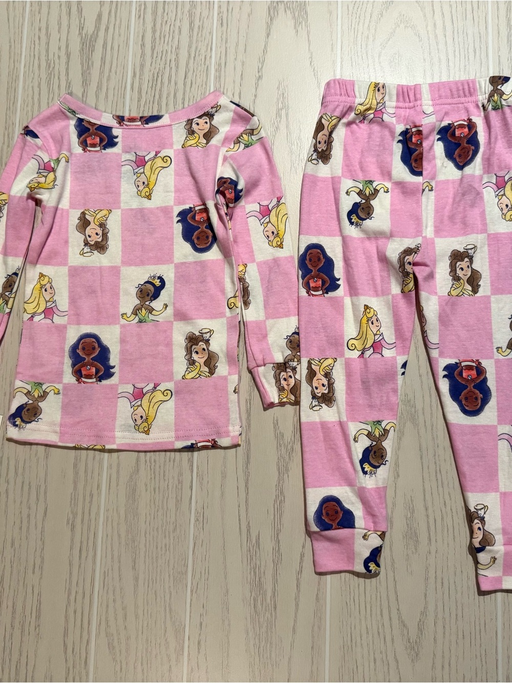 Disney Princess Girls 3T 4 Piece Cotton Pajama Set NWT - Picture 13 of 13